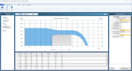 Culvert modeling software hydraulics and hydrology software