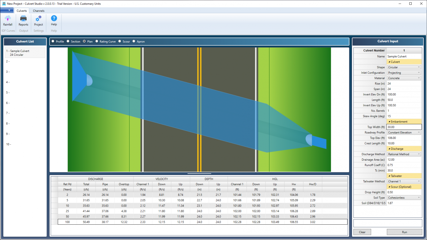 Stormwater Modeling Software Hydrology Studio Suite Hydrology Studio